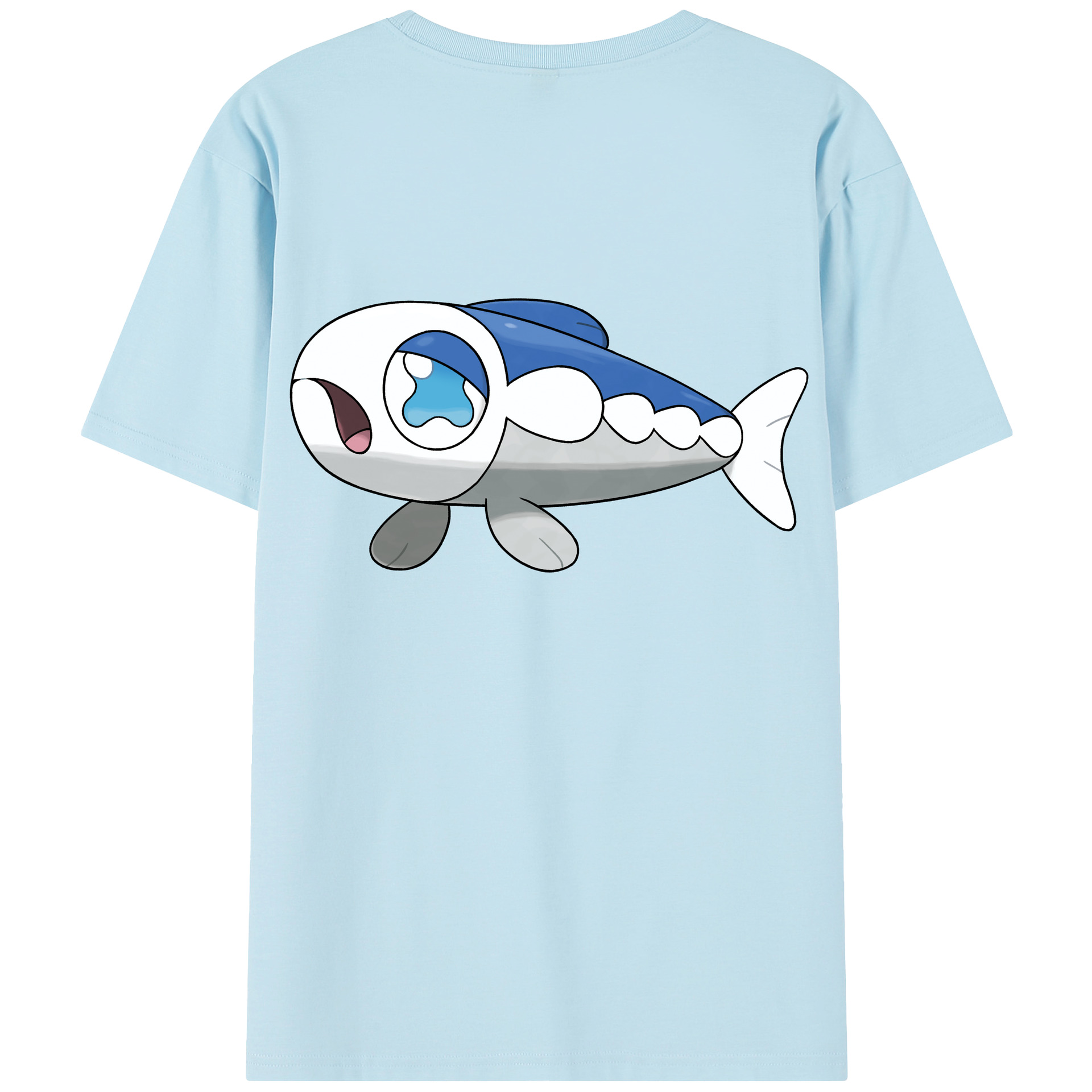 （画像用） ポケットモンスター Pokémon 綿100％半袖Tシャツ（背面プリント）